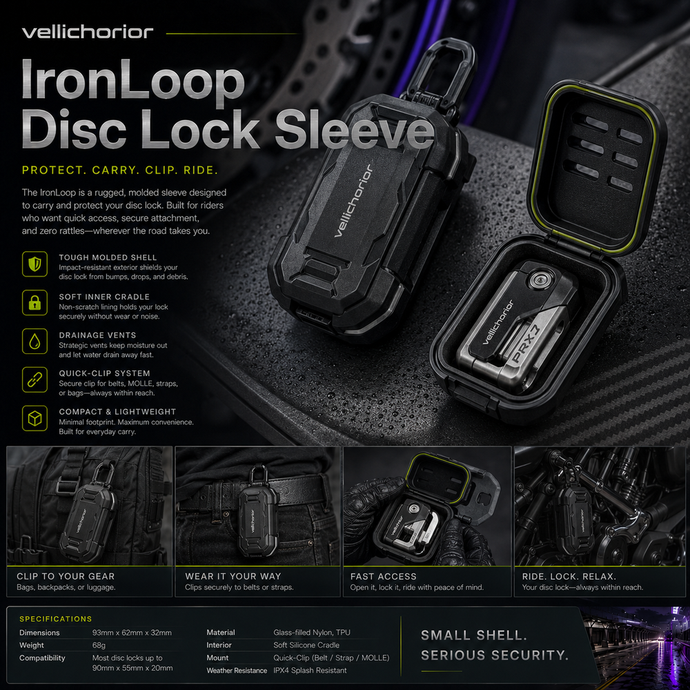 Vellichorior™ IronLoop Disc Lock Sleeve