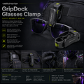 Vellichorior™ GripDock Glasses Clamp
